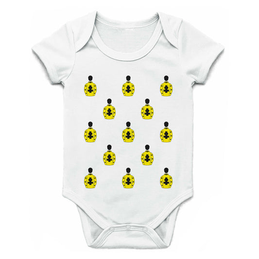Niall Farrell And Friends Multiple Silks Baby Grow - Baby Grow - Hacked Up