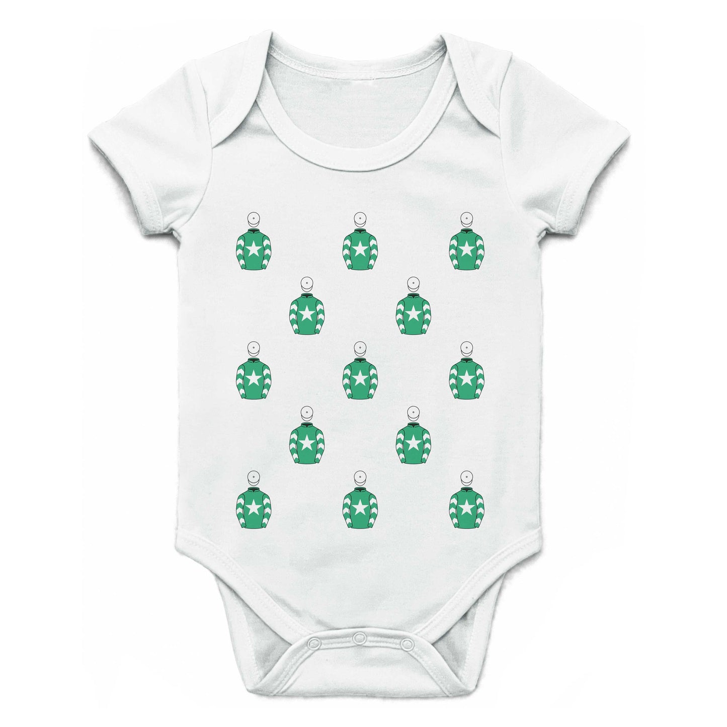 Philip J Reynolds Multiple Silks Baby Grow - Baby Grow - Hacked Up