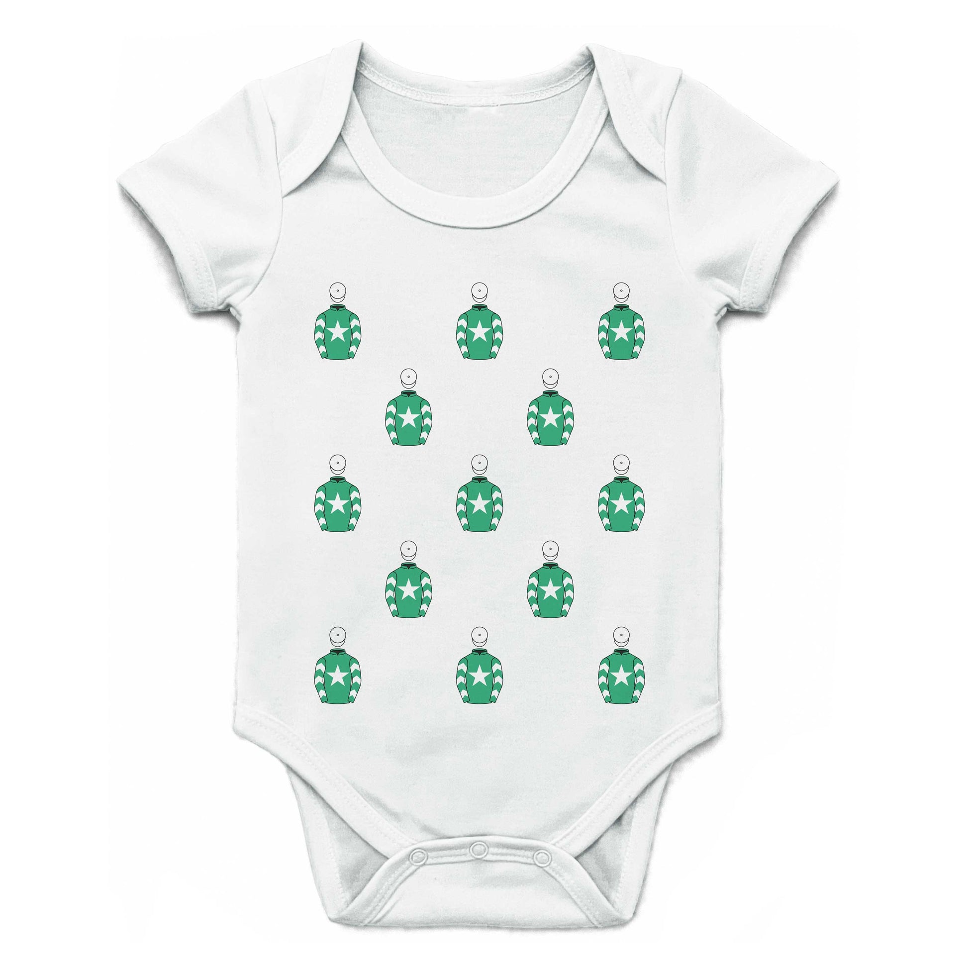 Philip J Reynolds Multiple Silks Baby Grow - Baby Grow - Hacked Up