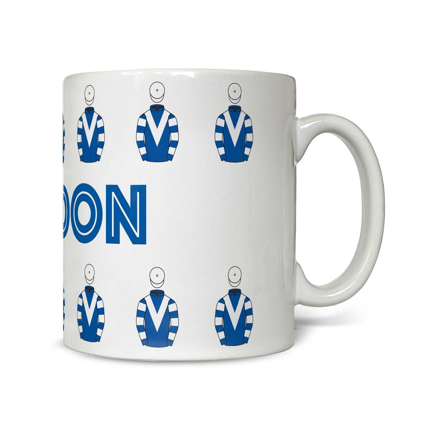 Mrs P J Vogt Mug with Name - Hacked Up