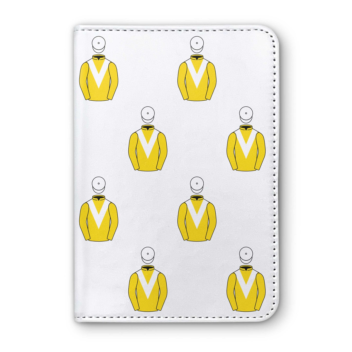 Old Gold Racing Passport Holder - Passport Holder - Hacked Up