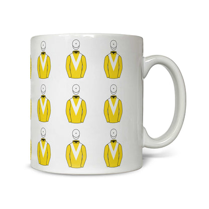 Old Gold Racing Multiple Silks Mug - Mug - Hacked Up