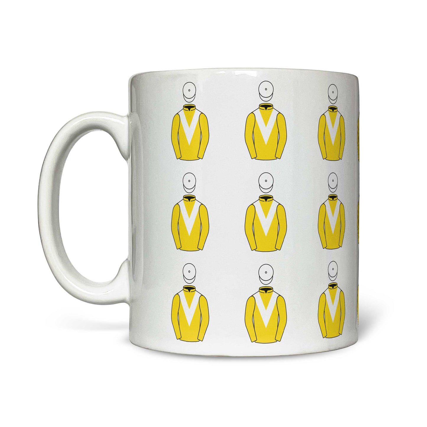 Old Gold Racing Multiple Silks Mug - Mug - Hacked Up
