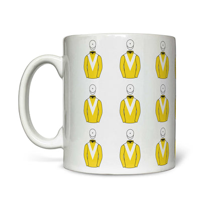 Old Gold Racing Multiple Silks Mug - Mug - Hacked Up