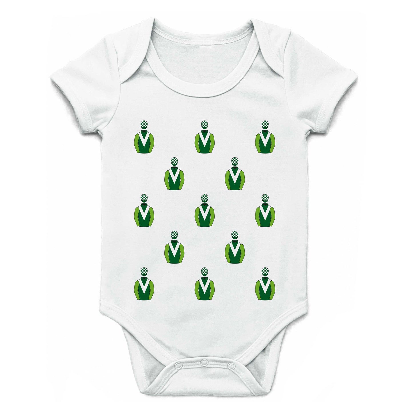 Paul K Barber Multiple Silks Baby Grow - Baby Grow - Hacked Up