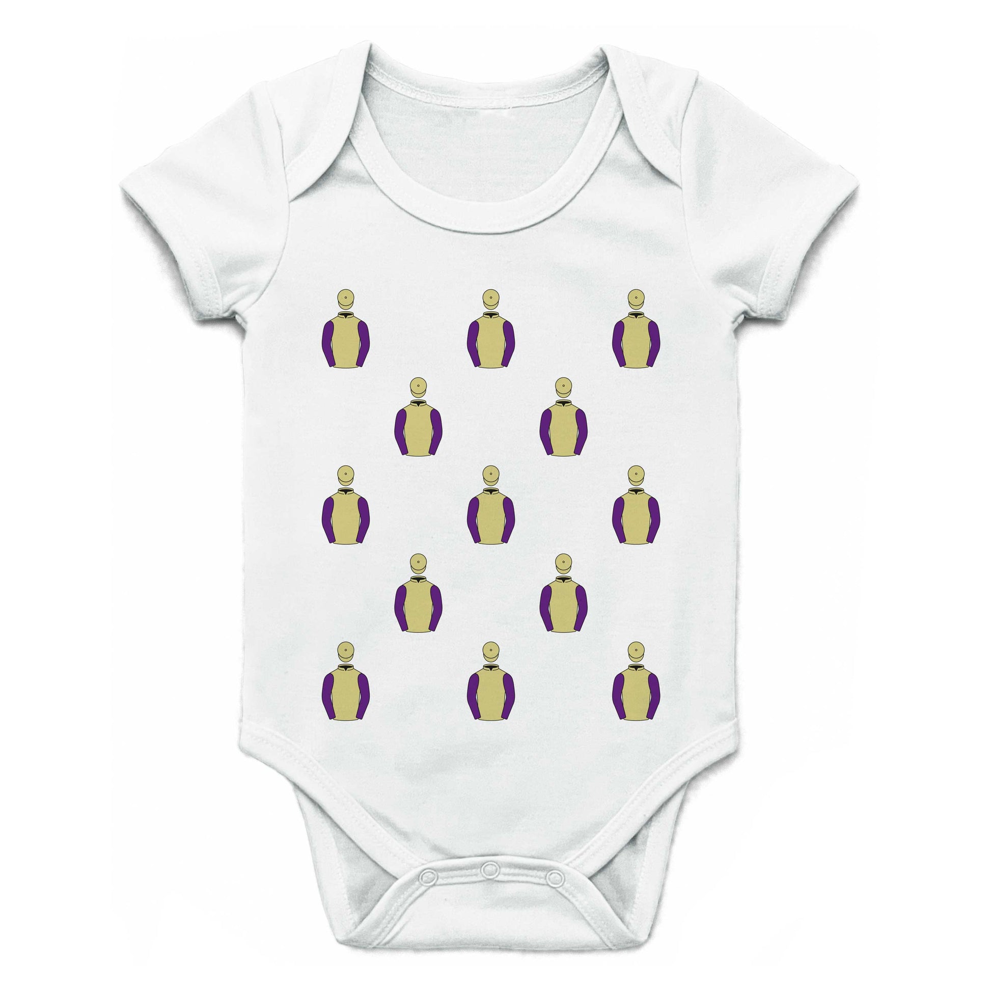 Pimlico Racing Multiple Silks Baby Grow - Baby Grow - Hacked Up