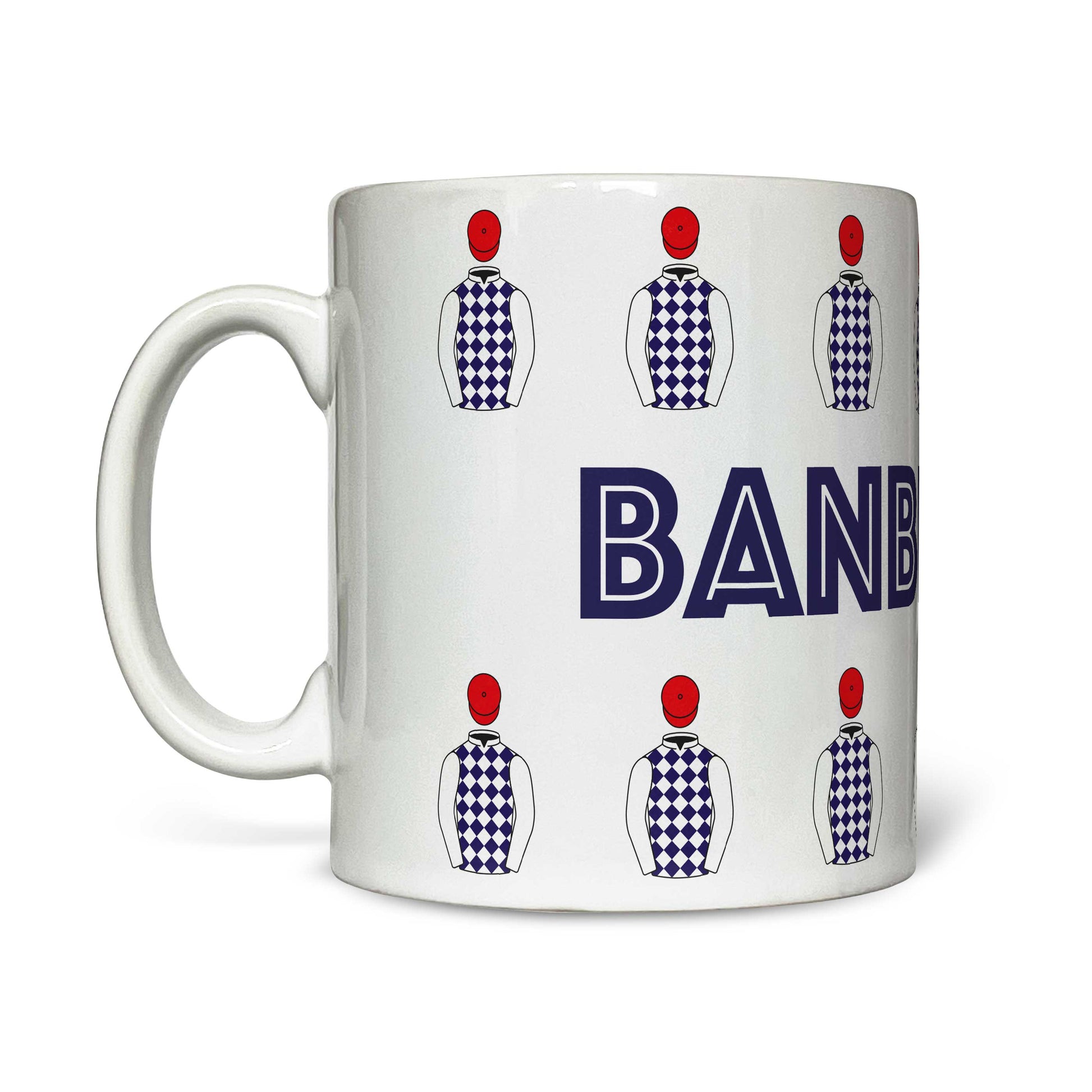 R A Bartlett Mug with Name - Hacked Up