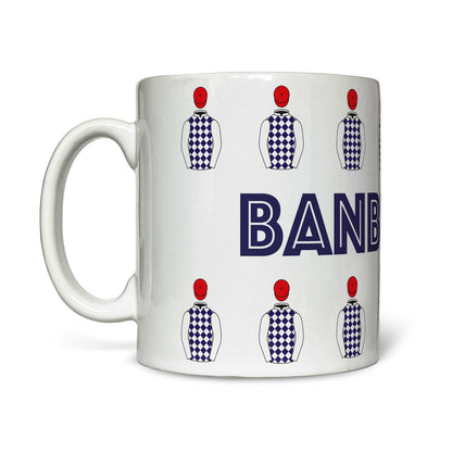 R A Bartlett Mug with Name - Hacked Up