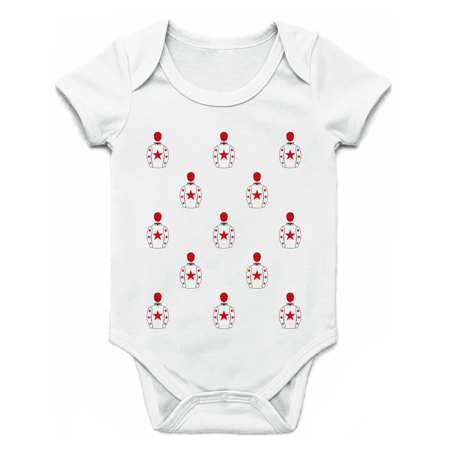 SSP Syndicate Multiple Silks Baby Grow - Baby Grow - Hacked Up