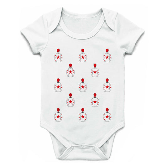 SSP Syndicate Multiple Silks Baby Grow - Baby Grow - Hacked Up