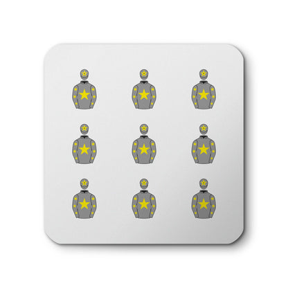 Topspeed Thoroughbreds Ceramic Coaster - Ceramic Coaster - Hacked Up