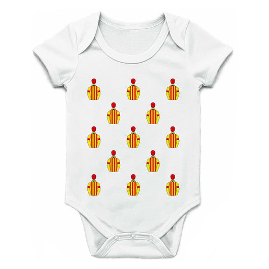 The Yes No Wait Sorries And Chris Coley Multiple Silks Baby Grow - Baby Grow - Hacked Up