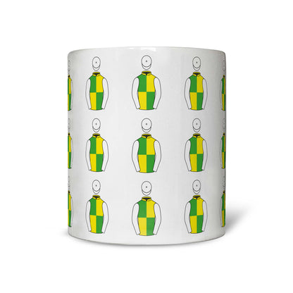 Trevor Hemmings Multiple Silks Mug - Mug - Hacked Up