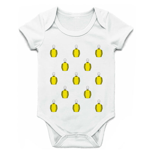 W J and T C O Gredley Multiple Silks Baby Grow - Baby Grow - Hacked Up