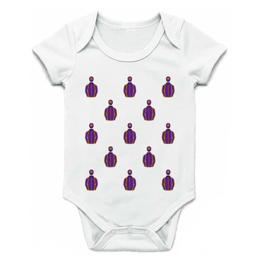 Wicklow Bloodstock (Ireland) Ltd Multiple Silks Baby Grow - Baby Grow - Hacked Up
