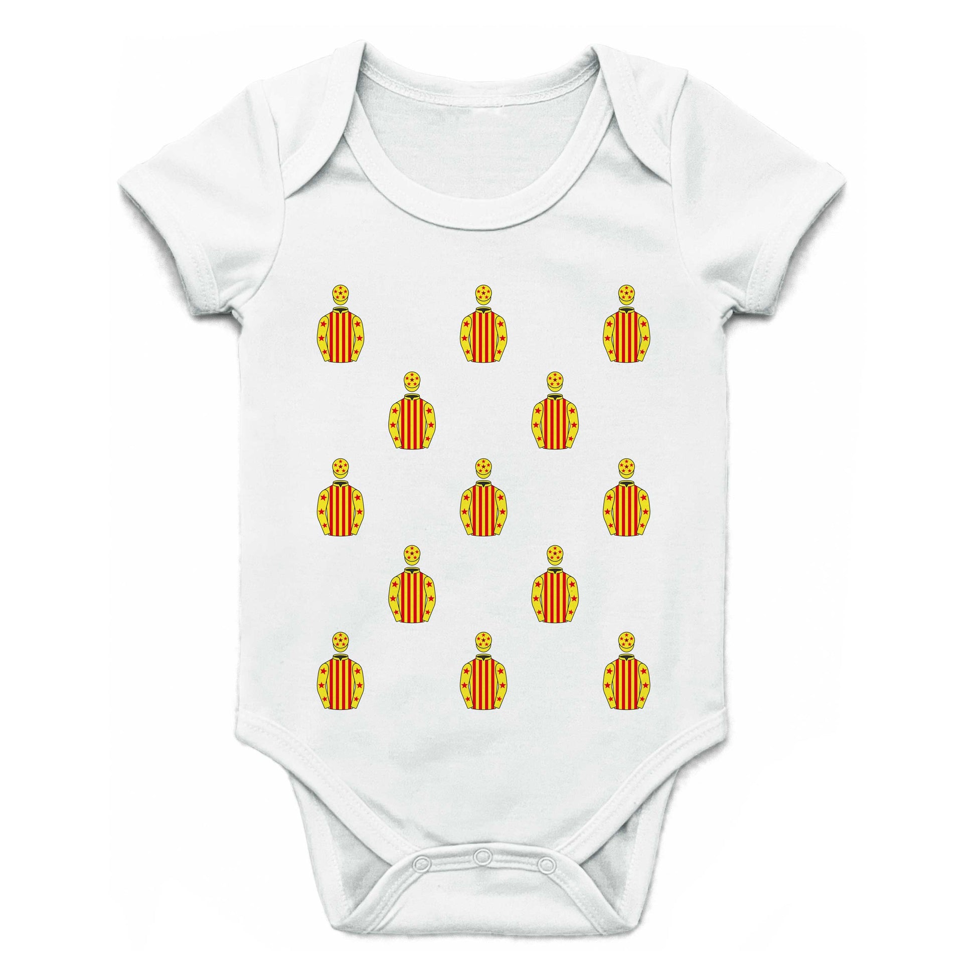 Winning Ways Starlet Syndicate Multiple Silks Baby Grow - Baby Grow - Hacked Up