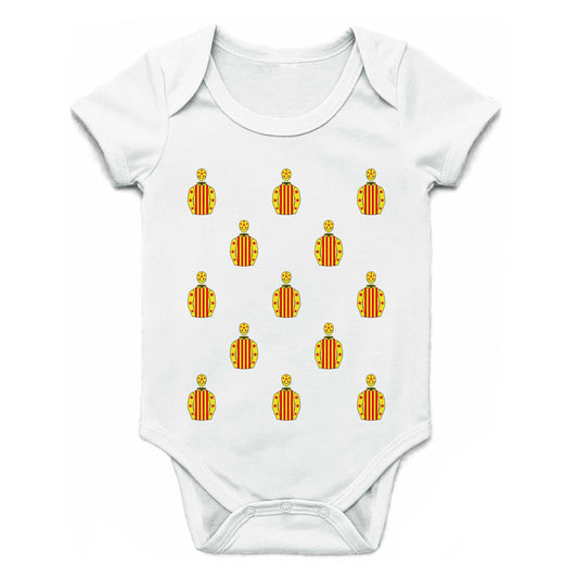 Winning Ways Starlet Syndicate Multiple Silks Baby Grow - Baby Grow - Hacked Up