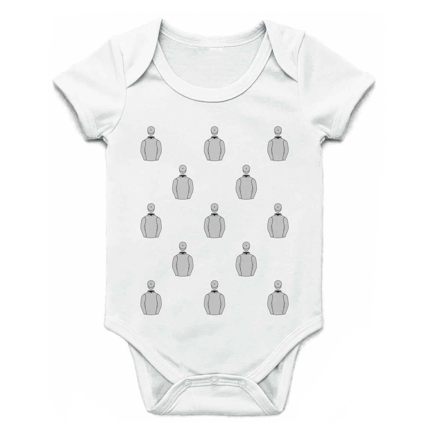 Sheikh Hamdan bin Mohammed Al Maktoum Multiple Silks Baby Grow - Baby Grow - Hacked Up