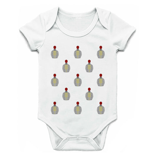 Al Shaqab Racing Multiple Silks Baby Grow - Baby Grow - Hacked Up