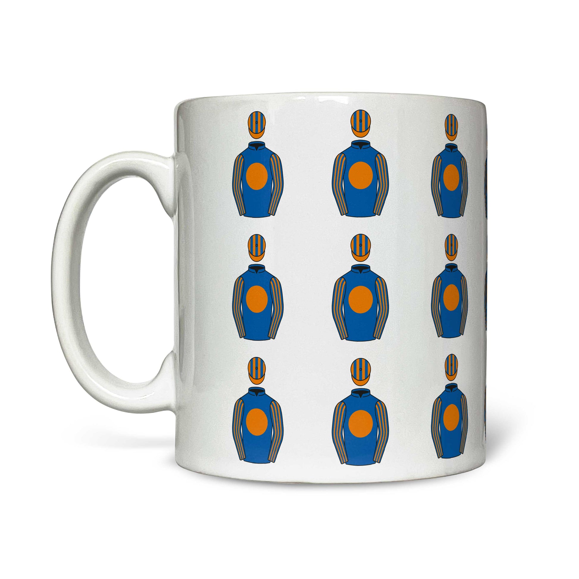 Michael Tabor, Derrick Smith and Mrs John Magnier Multiple Silks Mug - Mug - Hacked Up