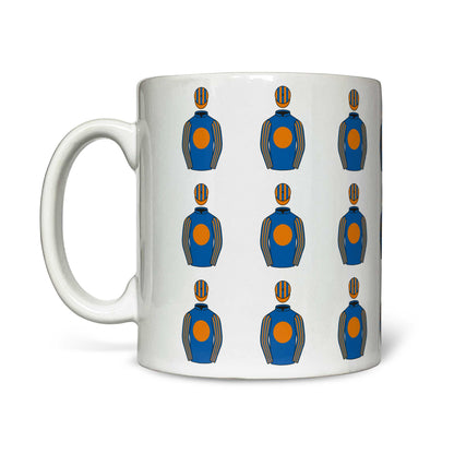 Michael Tabor, Derrick Smith and Mrs John Magnier Multiple Silks Mug - Mug - Hacked Up