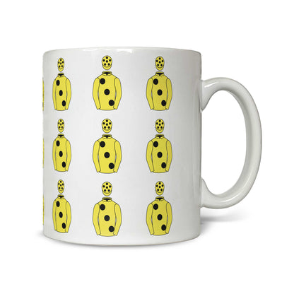Sheikh Mohammed Obaid Al Maktoum Multiple Silks Mug - Mug - Hacked Up