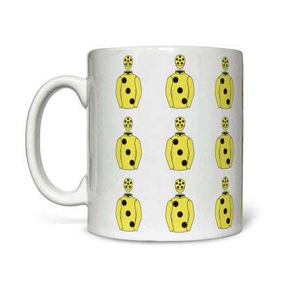 Sheikh Mohammed Obaid Al Maktoum Multiple Silks Mug - Mug - Hacked Up
