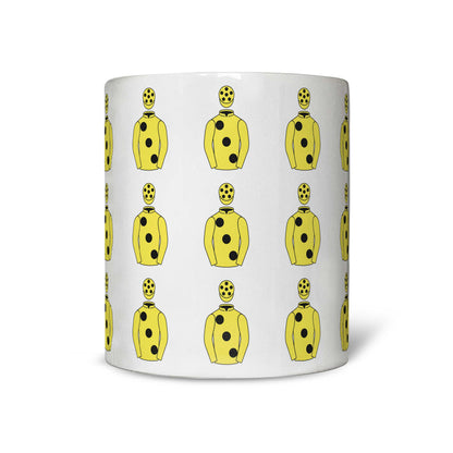 Sheikh Mohammed Obaid Al Maktoum Multiple Silks Mug - Mug - Hacked Up