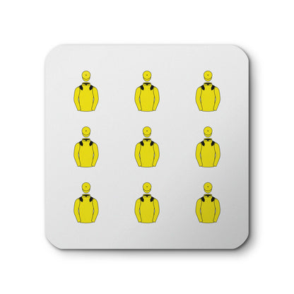 Sheikh Ahmed Al Maktoum Ceramic Coaster - Ceramic Coaster - Hacked Up