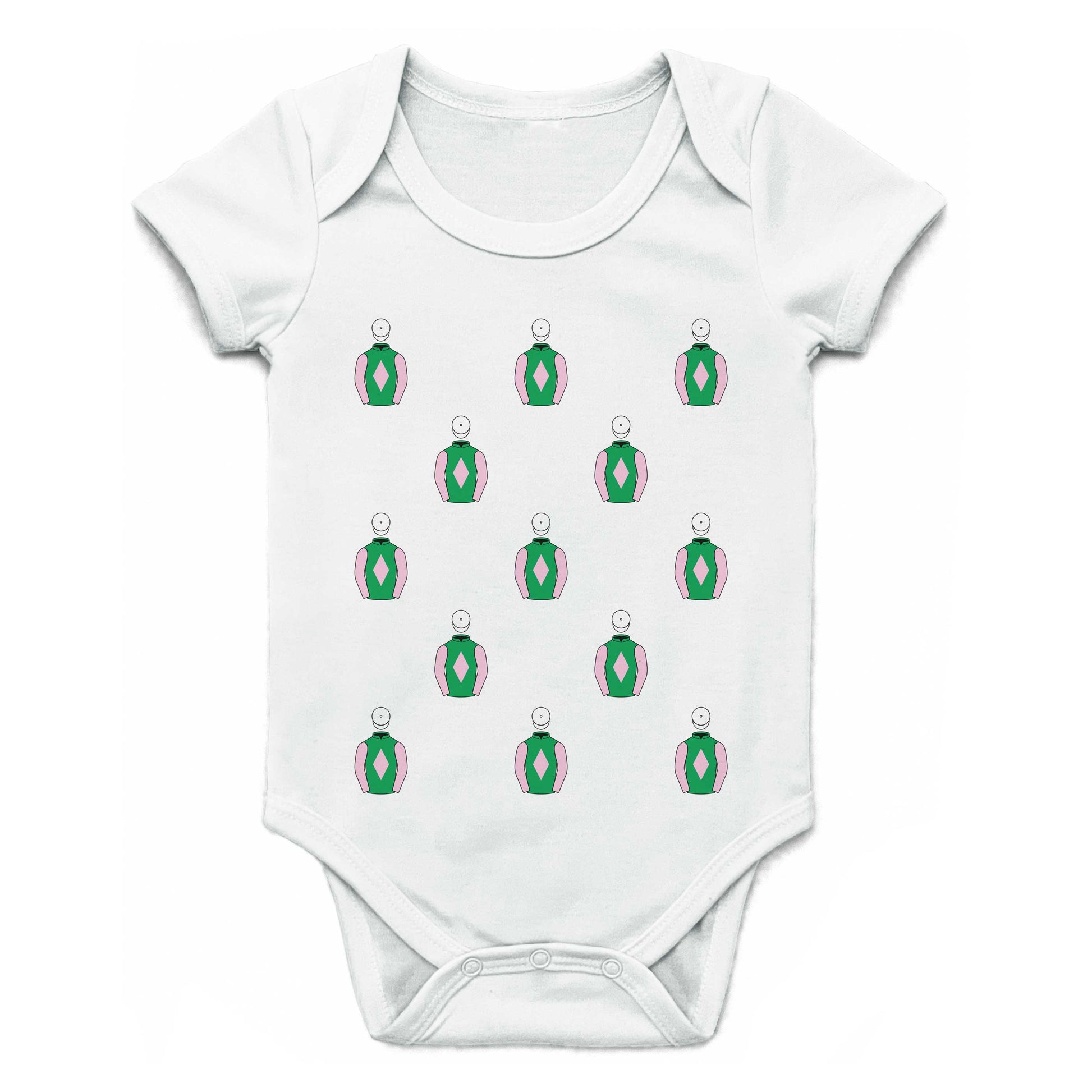 Mrs Mullins, David Manasseh, Robert Brown Multiple Silks Baby Grow - Baby Grow - Hacked Up