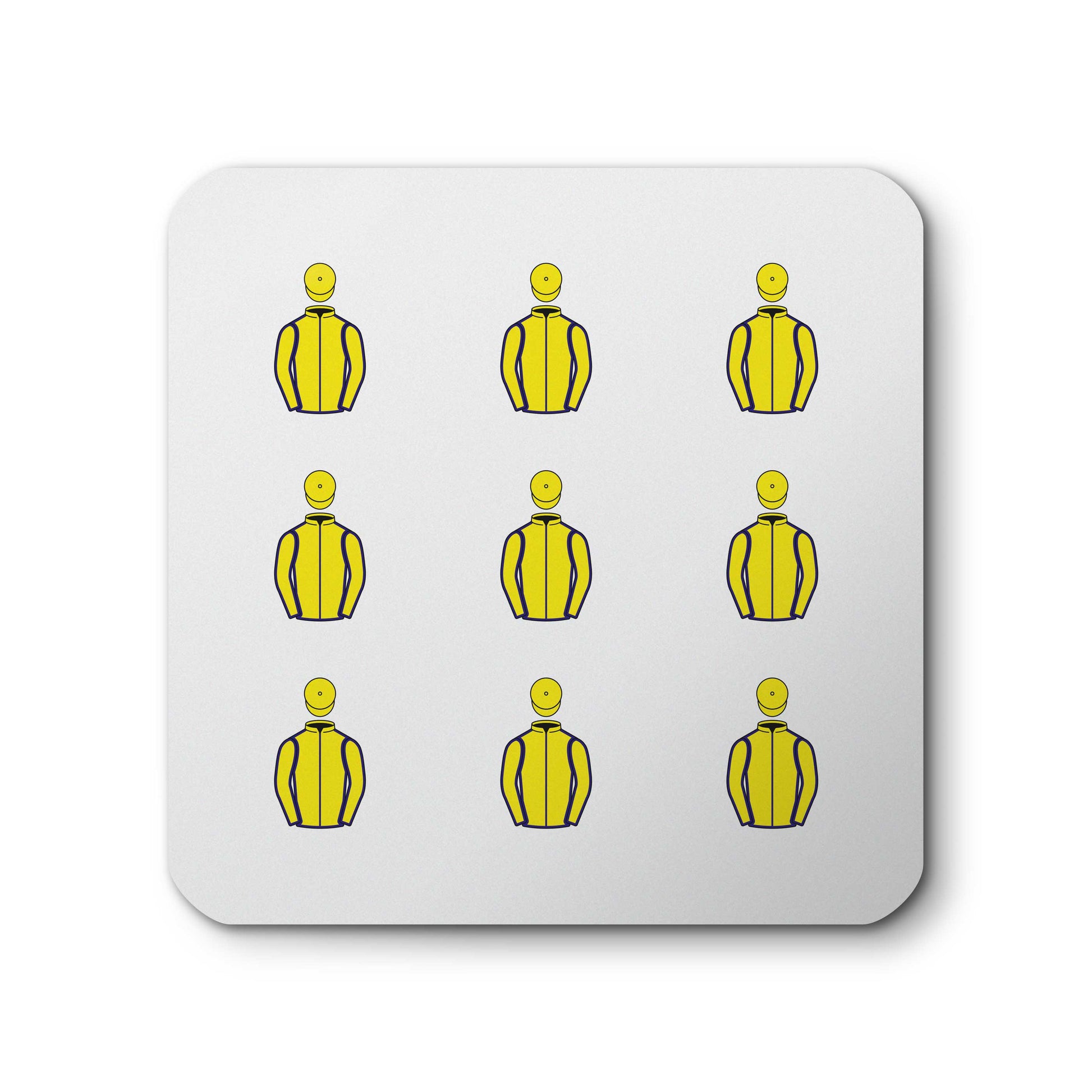 Sheikh Rashid Dalmook Al Maktoum Ceramic Coaster - Ceramic Coaster - Hacked Up
