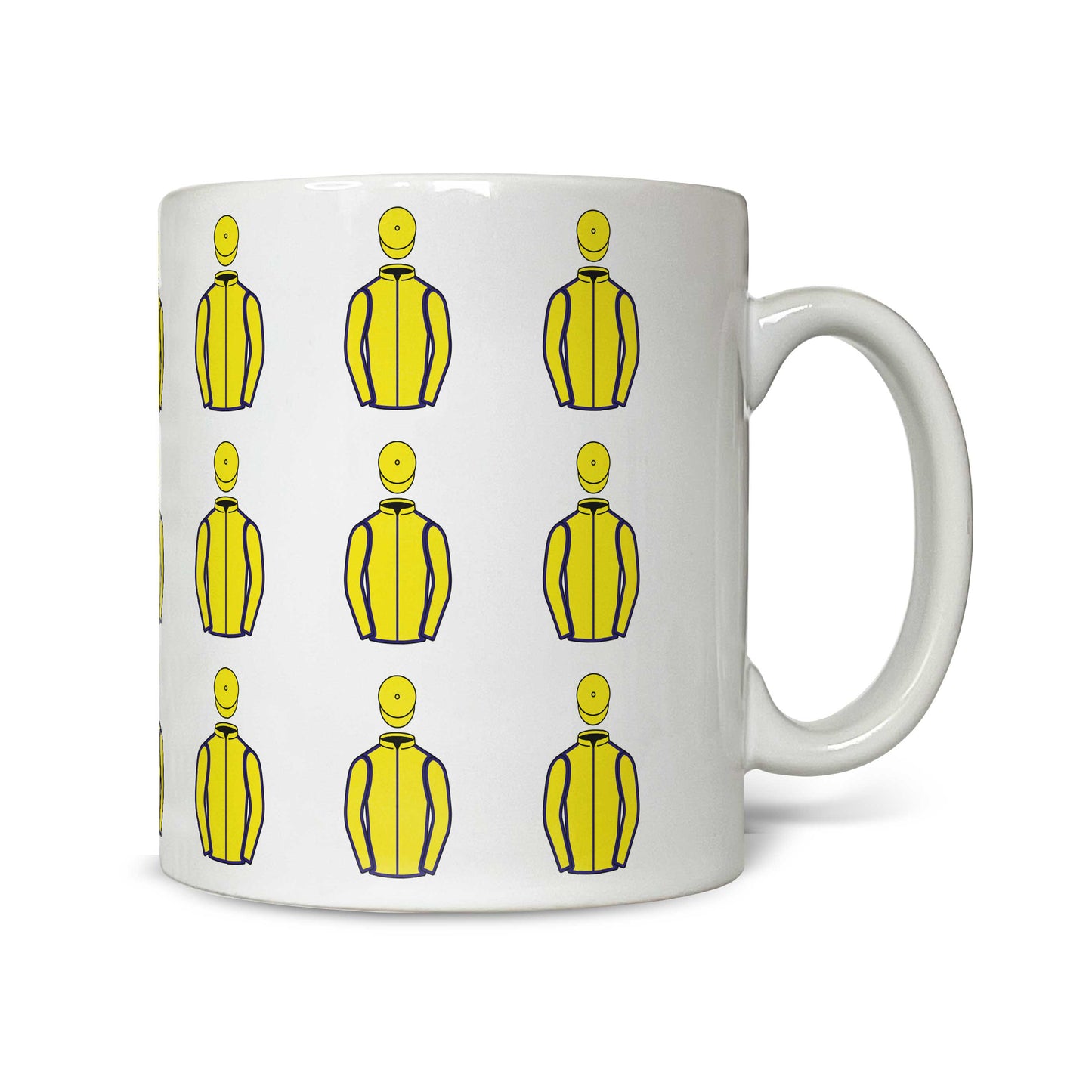 Sheikh Rashid Dalmook Al Maktoum Multiple Silks Mug - Mug - Hacked Up