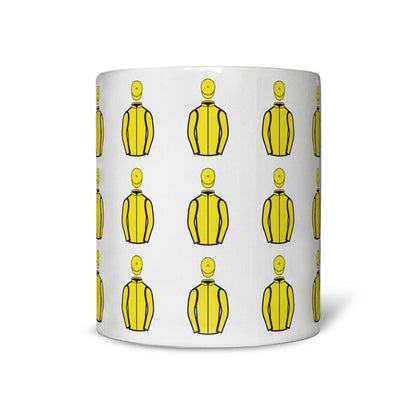 Sheikh Rashid Dalmook Al Maktoum Multiple Silks Mug - Mug - Hacked Up