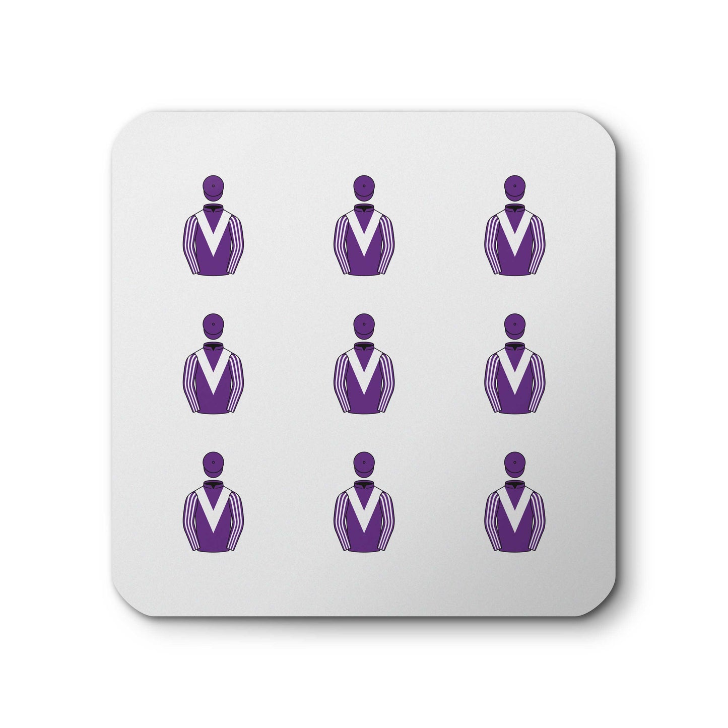 Halycon Thoroughbreds Ceramic Coaster - Ceramic Coaster - Hacked Up