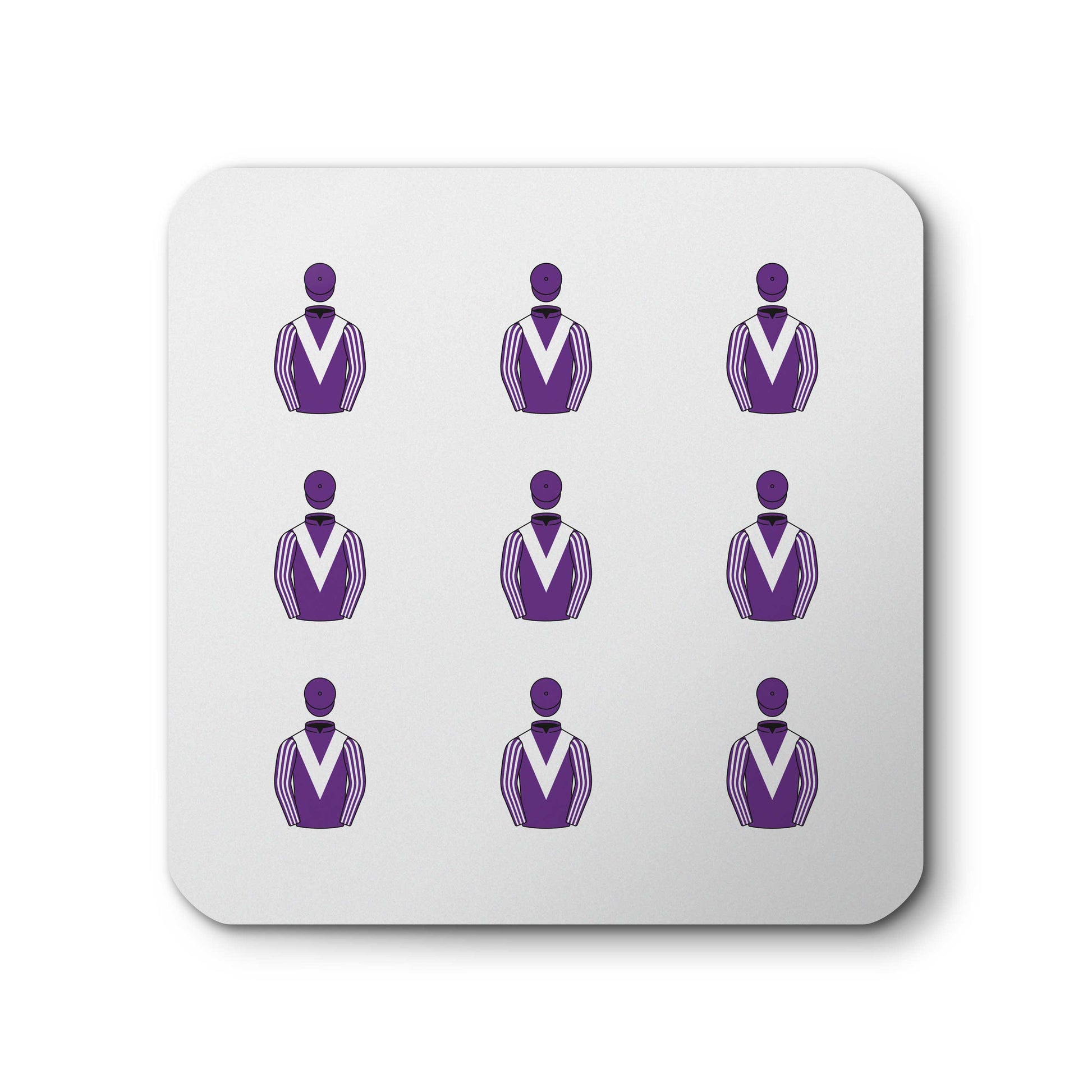 Halycon Thoroughbreds Ceramic Coaster - Ceramic Coaster - Hacked Up