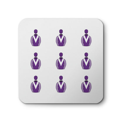 Halycon Thoroughbreds Ceramic Coaster - Ceramic Coaster - Hacked Up