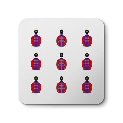 The Queen Ceramic Coaster - Ceramic Coaster - Hacked Up