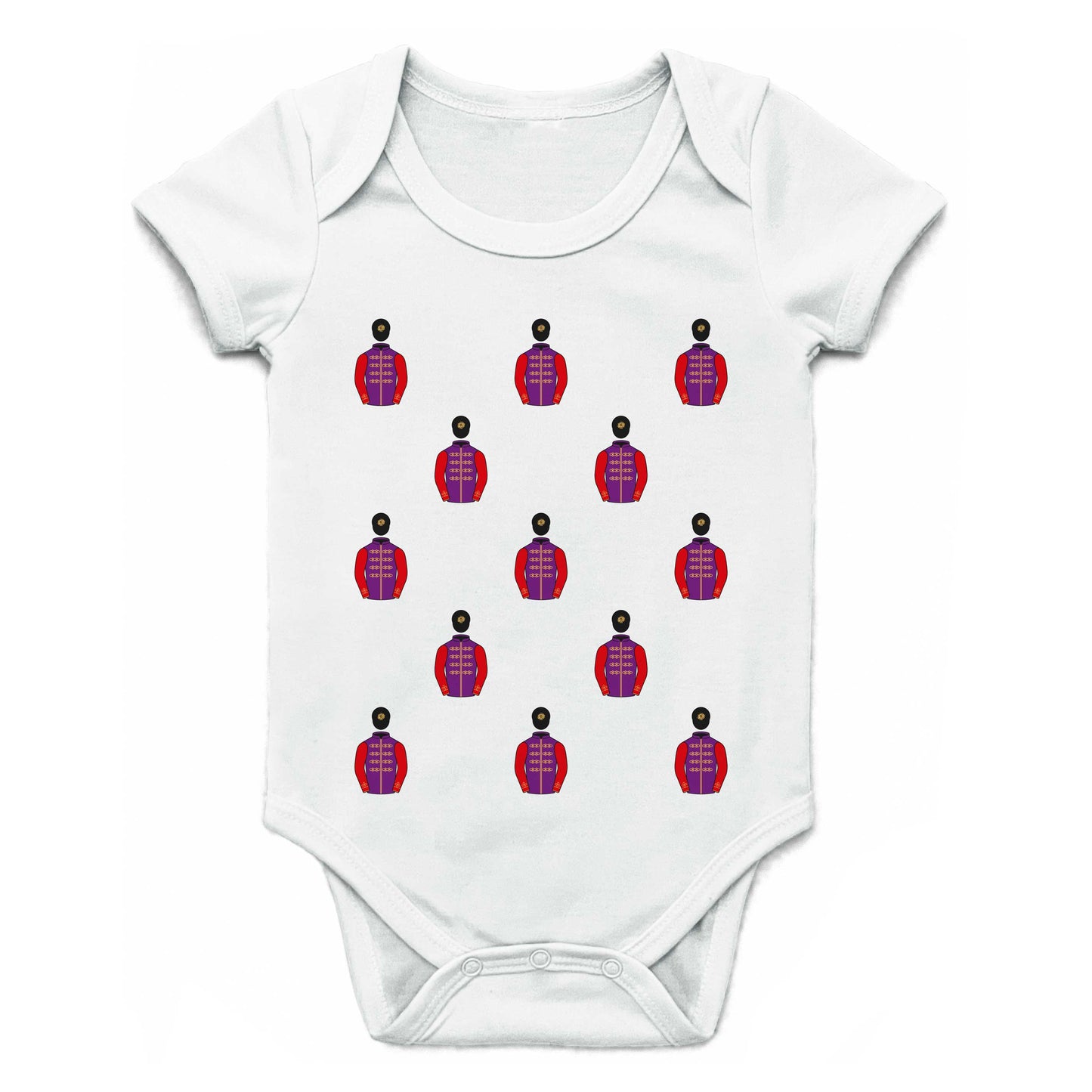 The Queen Multiple Silks Baby Grow - Baby Grow - Hacked Up