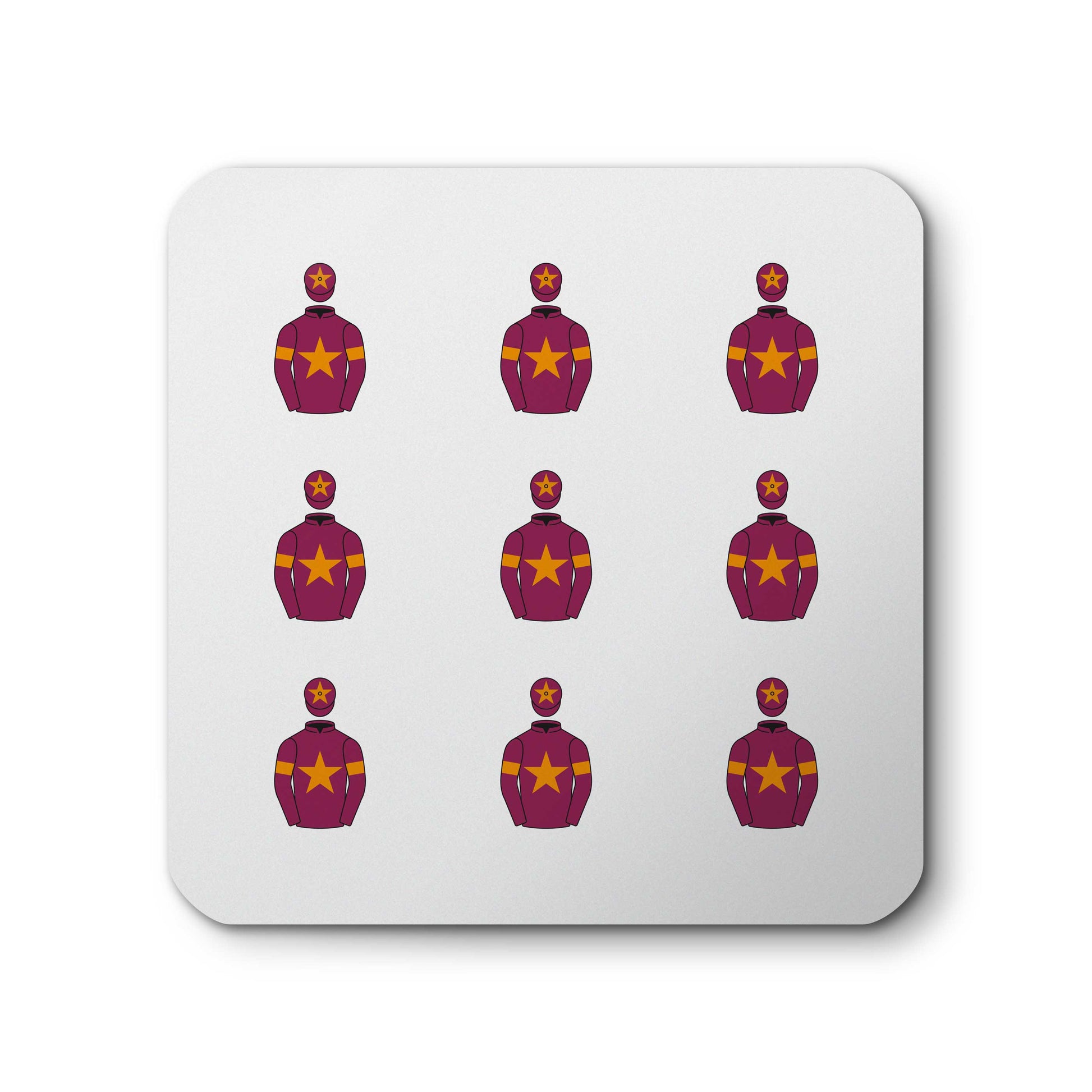 National Hunt Racing Enthusiasts Ceramic Coaster - Ceramic Coaster - Hacked Up
