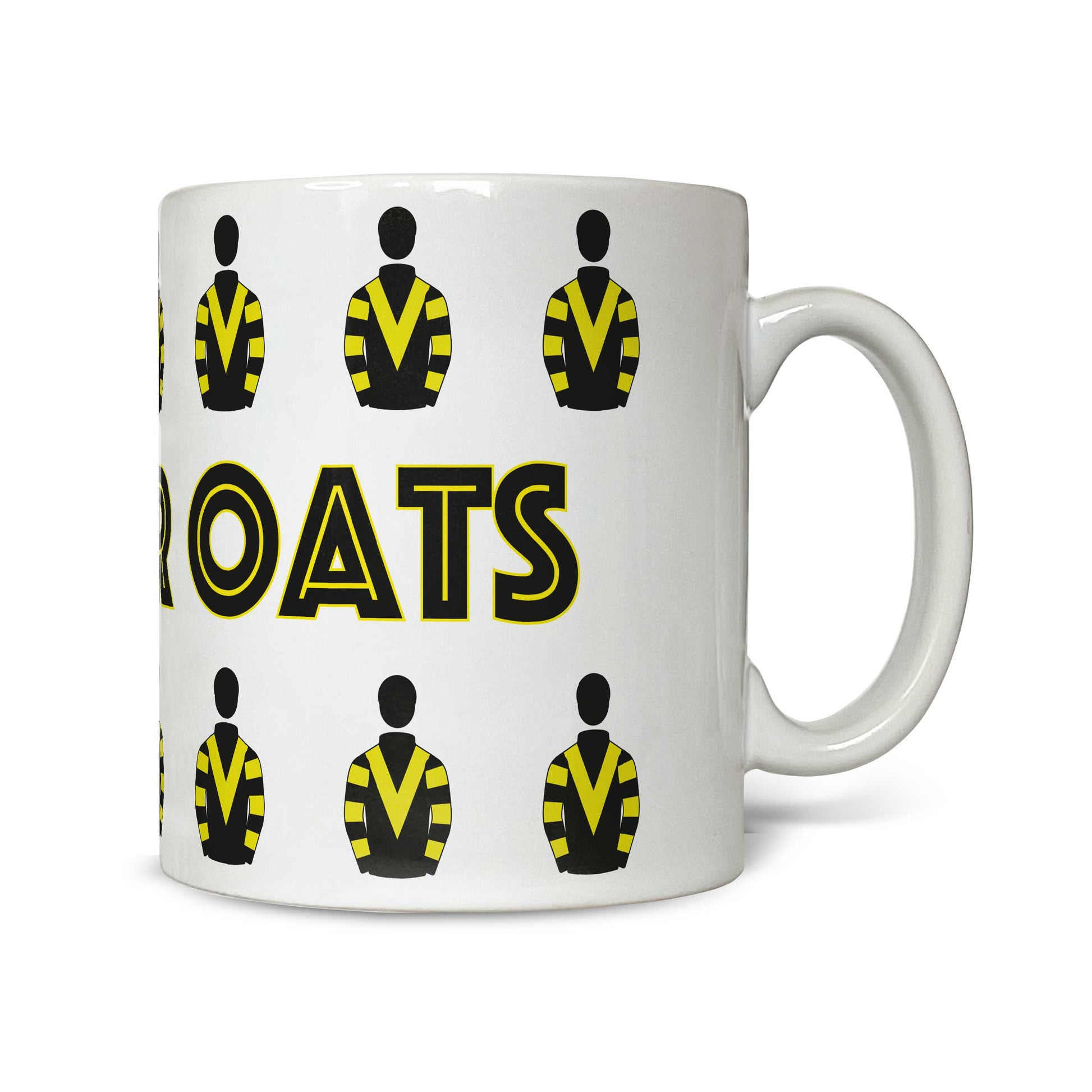 P A Matthews Mug with Name - Hacked Up