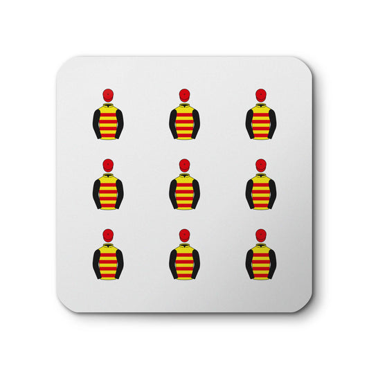 The Moggy Syndicate Ceramic Coaster - Ceramic Coaster - Hacked Up