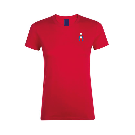 Ladies Noel Fehily Racing Syndicate Embroidered T-Shirt - Clothing - Hacked Up