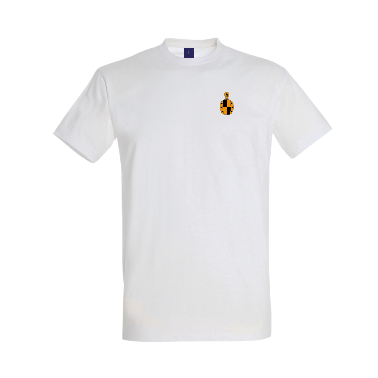 Mens One For Luck Racing Syndicate Embroidered T-Shirt - Clothing - Hacked Up