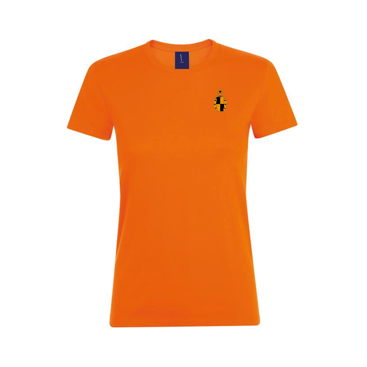 Ladies One For Luck Racing Syndicate Embroidered T-Shirt - Clothing - Hacked Up