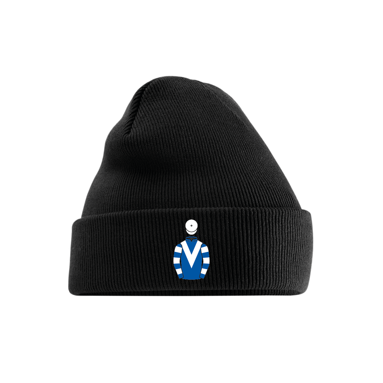 Mrs P J Vogt Embroidered Cuffed Beanie - Hacked Up