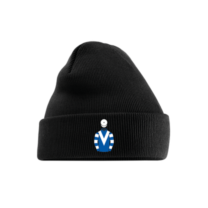 Mrs P J Vogt Embroidered Cuffed Beanie - Hacked Up