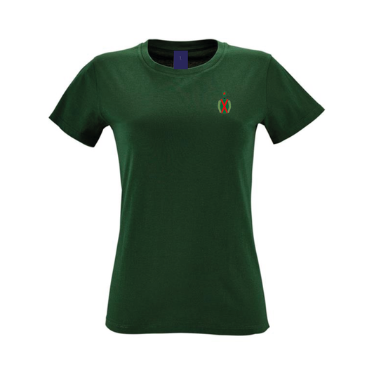 Ladies Prof Caroline Tisdall Embroidered T-Shirt - Clothing - Hacked Up