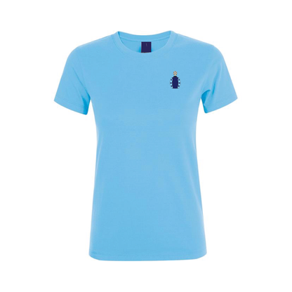 Ladies Robert Abrey and Ian Thurtle Embroidered T-Shirt - Clothing - Hacked Up