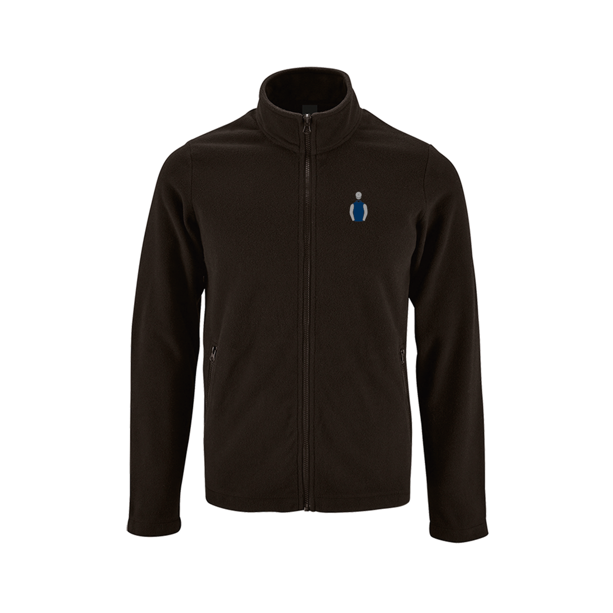 Mens R Burridge Embroidered Fleece Jacket - Clothing - Hacked Up