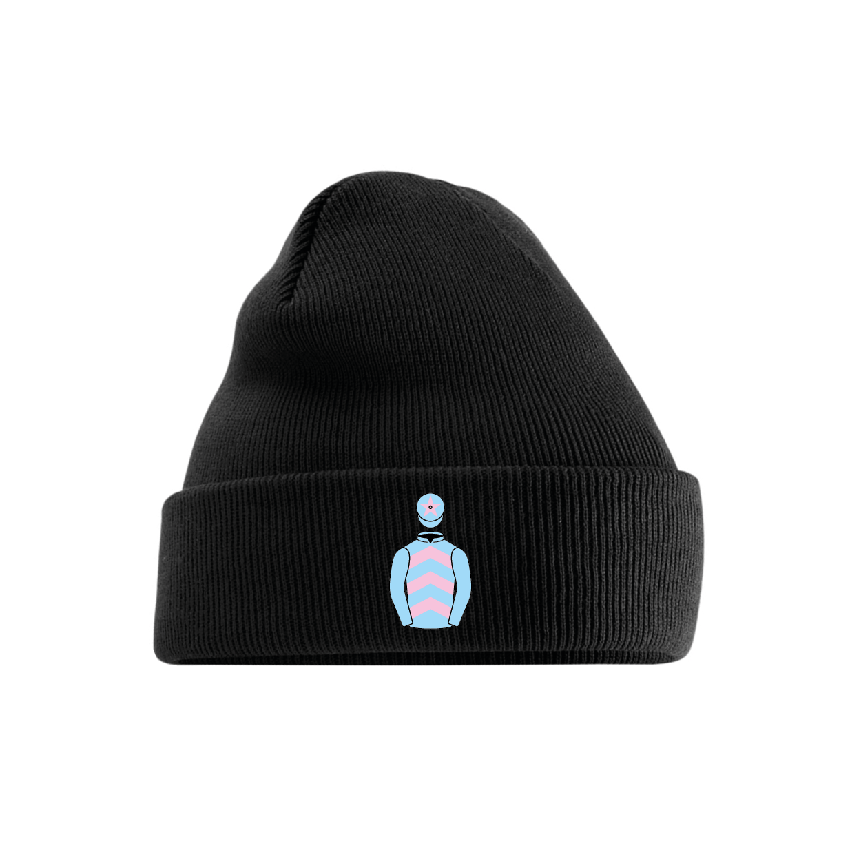 R S Brookhouse Embroidered Cuffed Beanie - Hacked Up